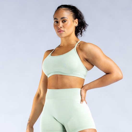 Dfyne Dynamic Backless Sport Bh Damen Grün | 74038YAPX