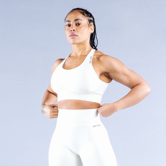Dfyne Dynamic Sport Bh Damen Weiß | 96852FOLM