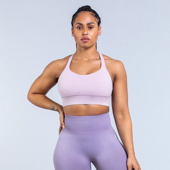Dfyne Origin Medium-Support Sport Bh Damen Lila | 29783PTUM