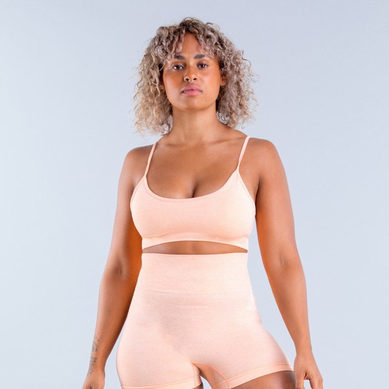 Dfyne Valkyrie Standard-Support Sport Bh Damen Koralle | 58047FDZT
