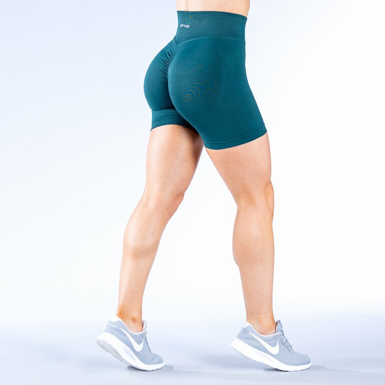 Dfyne Dynamic | 4.5' GolfShorts Damen Dunkeltürkis Grün | 76380UVBO