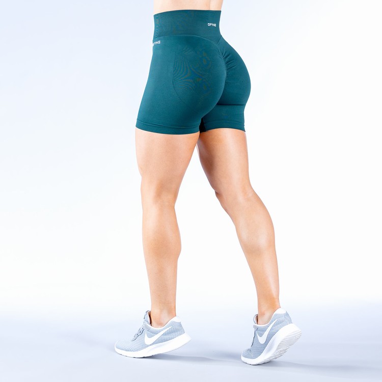 Dfyne Dynamic | 4.5' GolfShorts Damen Dunkeltürkis Grün | 76380UVBO
