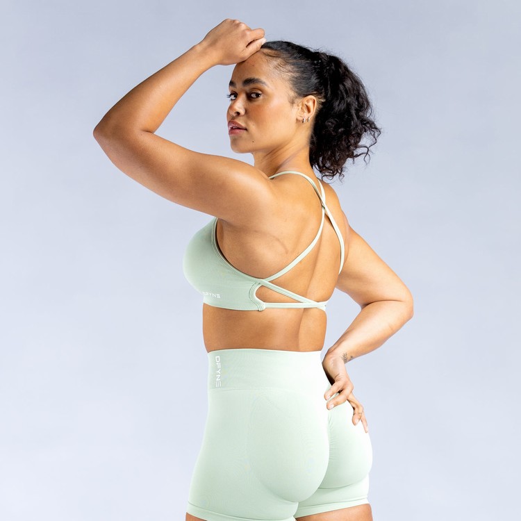 Dfyne Dynamic Backless Sport Bh Damen Grün | 74038YAPX