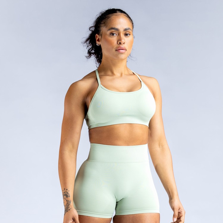 Dfyne Dynamic Backless Sport Bh Damen Grün | 74038YAPX