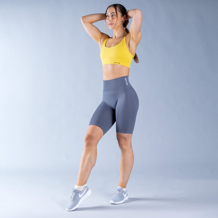 Dfyne Dynamic GolfShorts Damen Dunkelgrau | 30512EYBR