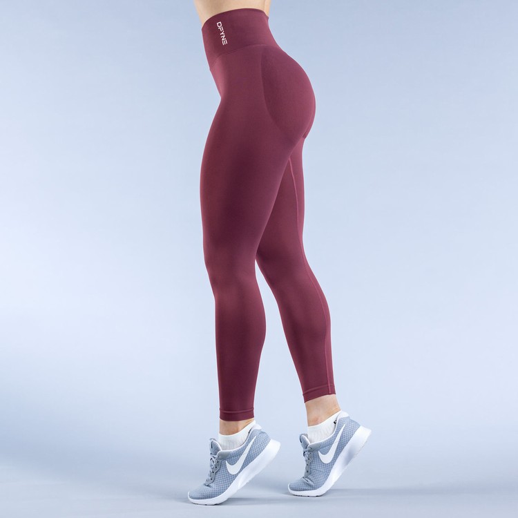 Dfyne Dynamic Leggings Damen Bordeaux | 31746JHPE