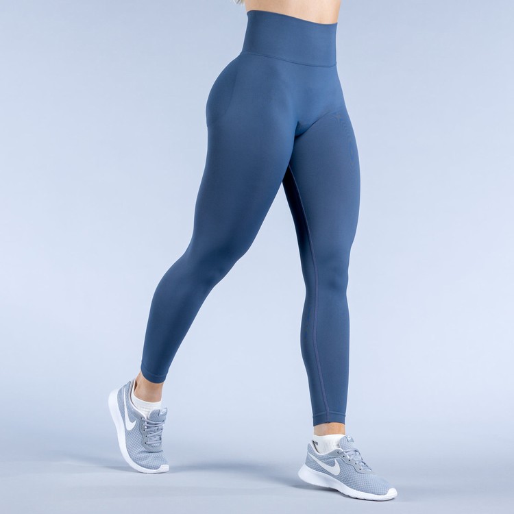 Dfyne Dynamic Leggings Damen Dunkelblau | 19205VBNE