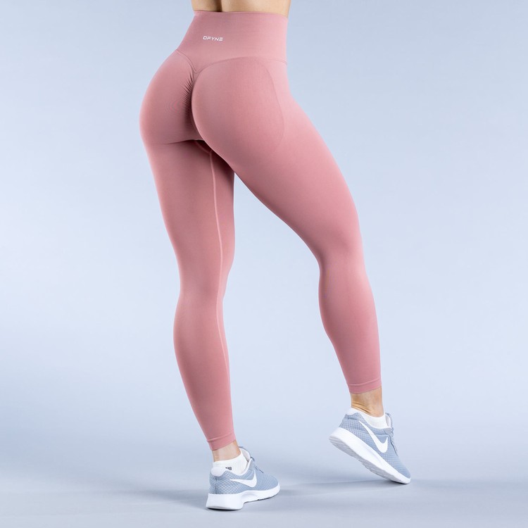 Dfyne Dynamic Leggings Damen Dunkelrot | 59012YEAM