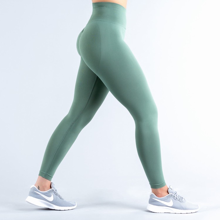 Dfyne Dynamic Leggings Damen Grün | 39456QOGE