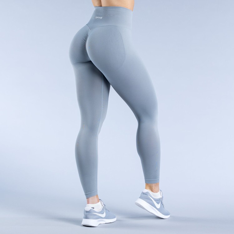 Dfyne Dynamic Leggings Damen Hellgrau | 38941QJFR