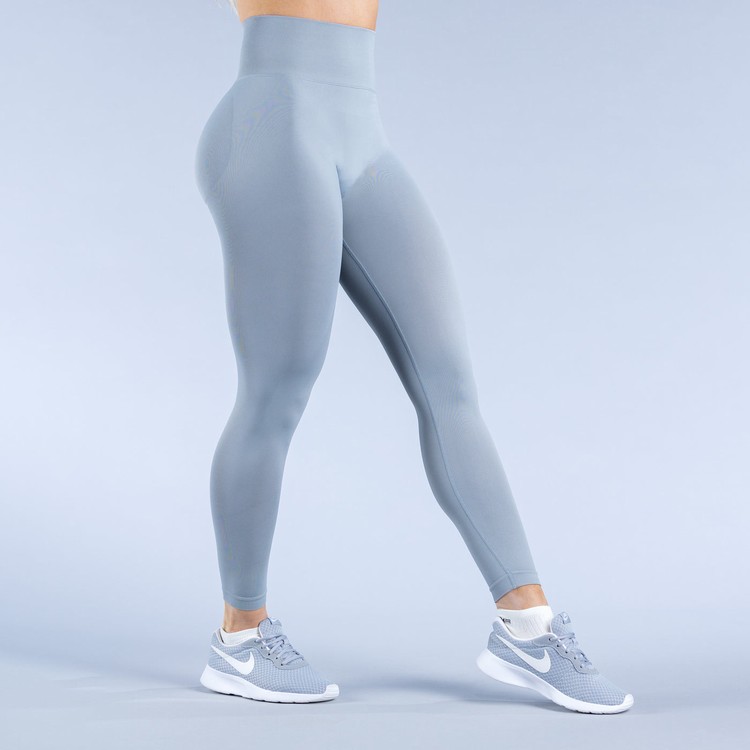Dfyne Dynamic Leggings Damen Hellgrau | 38941QJFR