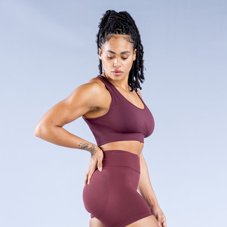 Dfyne Dynamic Seamless Sport Bh Damen Bordeaux | 29045PRWD