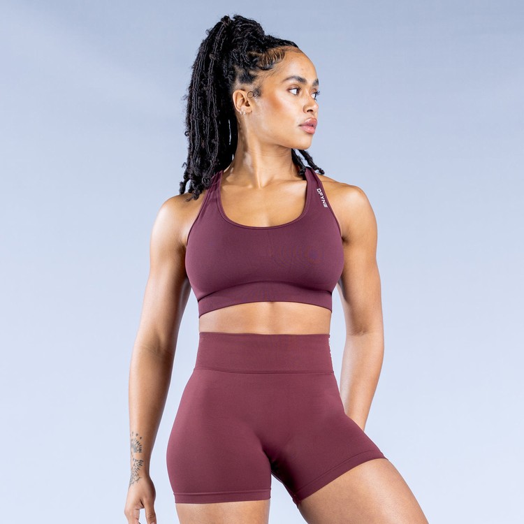 Dfyne Dynamic Seamless Sport Bh Damen Bordeaux | 29045PRWD