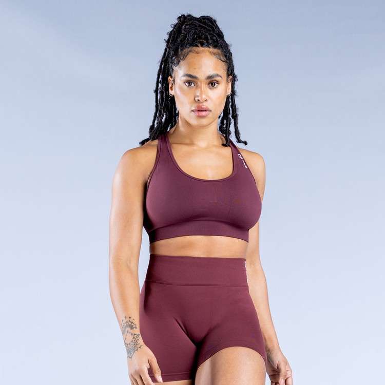Dfyne Dynamic Seamless Sport Bh Damen Bordeaux | 29045PRWD