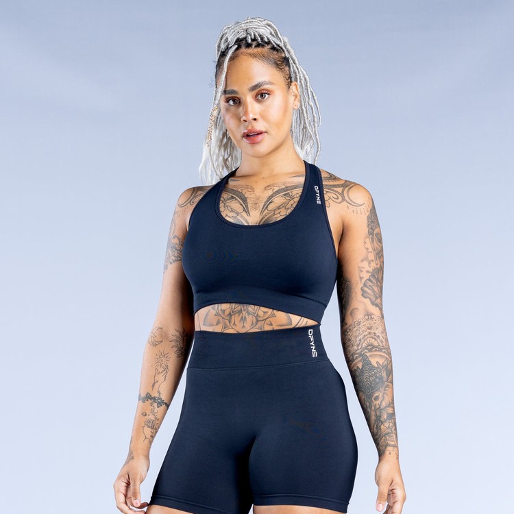Dfyne Dynamic Seamless Sport Bh Damen Schwarz | 95832PITD