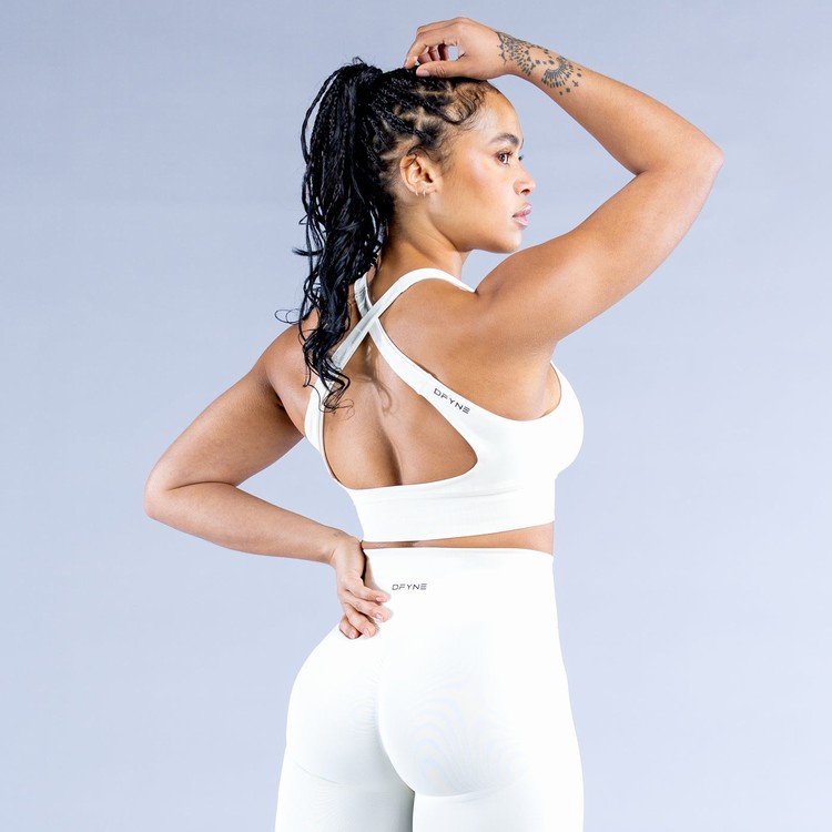 Dfyne Dynamic Sport Bh Damen Weiß | 96852FOLM