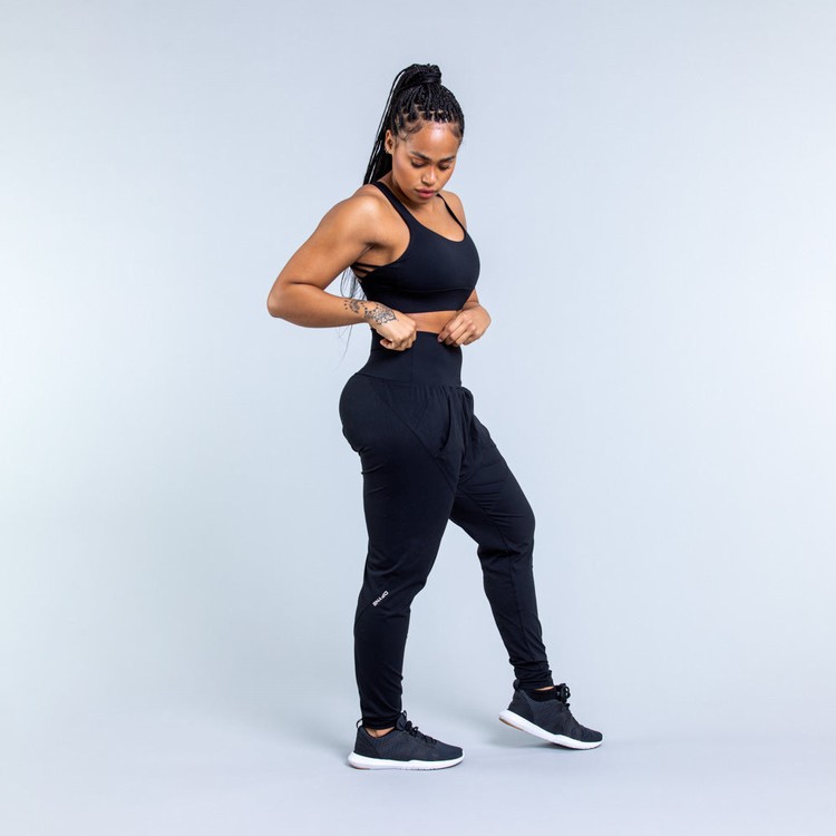 Dfyne Origin Harem Tapered Fit Hose Damen Schwarz | 03862UQMP