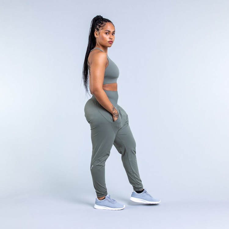 Dfyne Origin Harem Tapered Fit Hose Damen Grün | 18730OTNW
