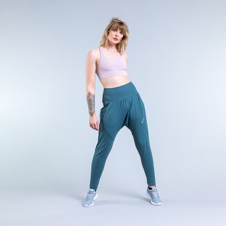 Dfyne Origin Harem Tapered Fit Hose Damen Helltürkis | 48370QYXG