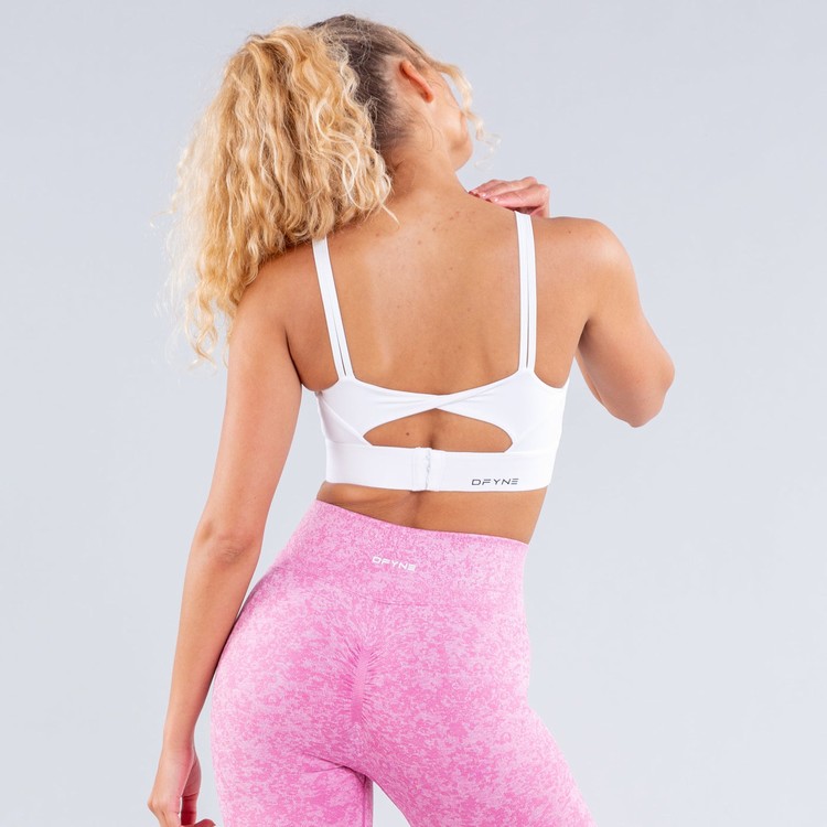 Dfyne Origin High-Support Sport Bh Damen Weiß | 10438PXKT