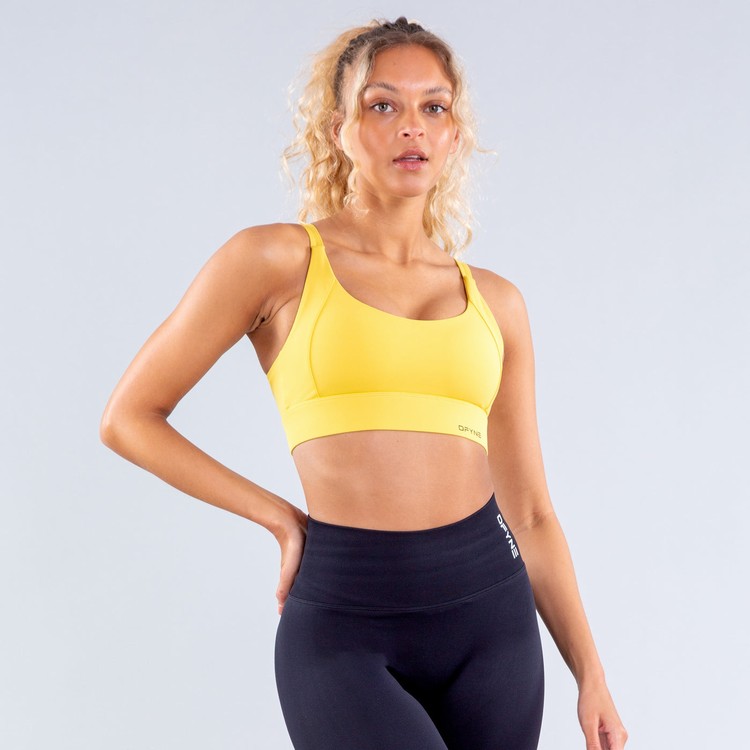 Dfyne Origin High-Support Sport Bh Damen Gelb | 80624CIJR