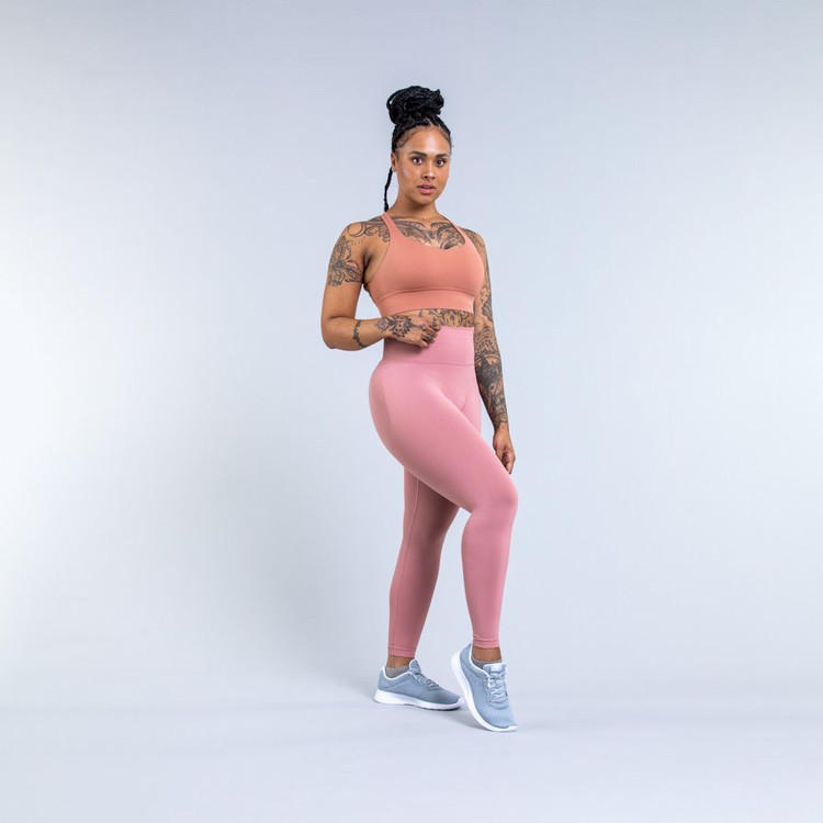 Dfyne Origin Medium-Support Sport Bh Damen Dunkelrot | 01498VKOE