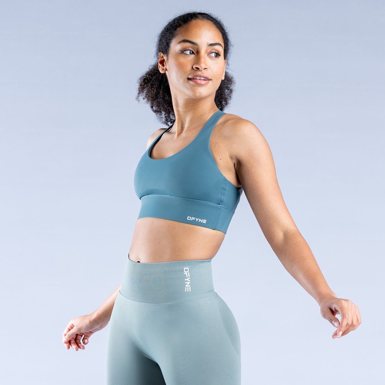 Dfyne Origin Sport Bh Damen Tiefesgrün | 41259WIYQ