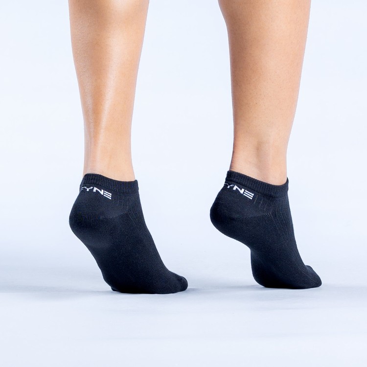 Dfyne Revive Ankle 3pk Socken Damen Schwarz | 96257ZAMQ