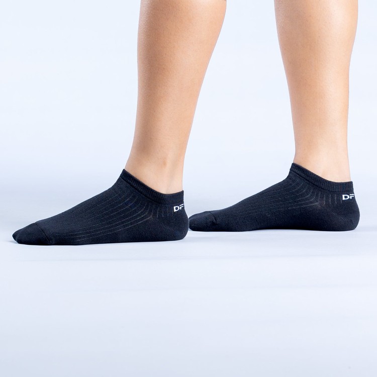 Dfyne Revive Ankle 3pk Socken Damen Schwarz | 96257ZAMQ