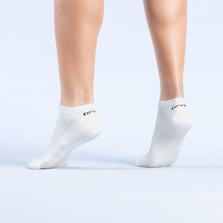 Dfyne Revive Ankle 3pk Socken Damen Weiß | 58720VHBG