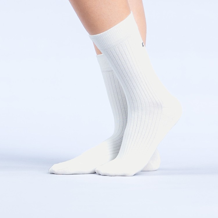 Dfyne Revive Crew Socken Damen Weiß | 29745HCJS