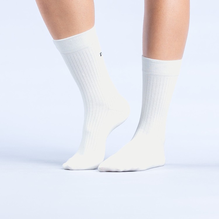Dfyne Revive Crew Socken Damen Weiß | 29745HCJS