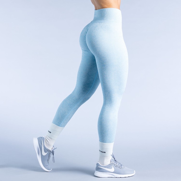 Dfyne Revive Leggings Damen Camouflage Mintfarben | 24397AQBL