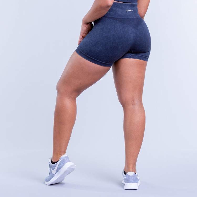 Dfyne Valkyrie Acid Wash GolfShorts Damen Grau | 70864ANTU