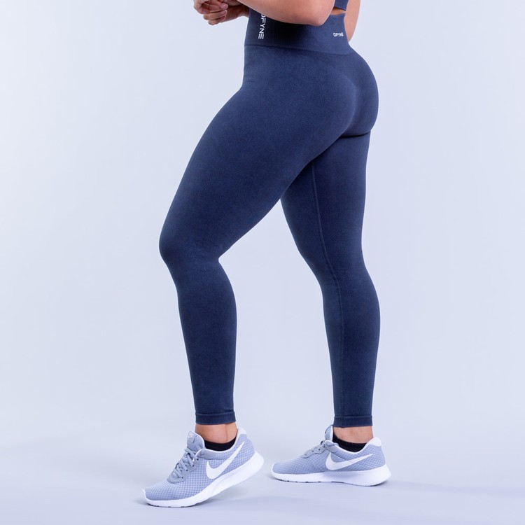 Dfyne Valkyrie Acid Wash Leggings Damen Grau | 34297RNWZ
