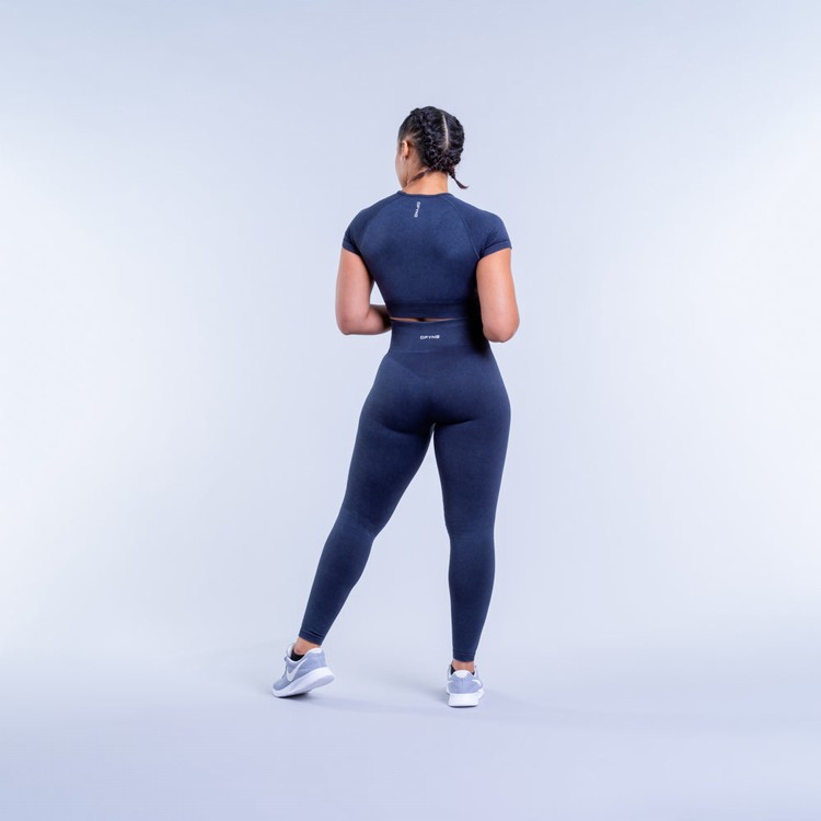 Dfyne Valkyrie Acid Wash Leggings Damen Grau | 34297RNWZ