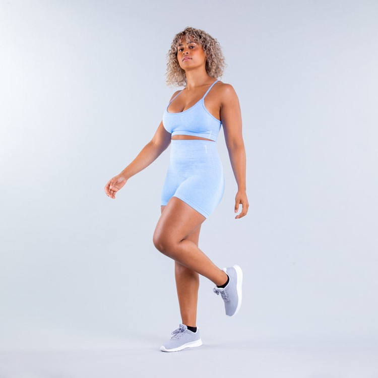 Dfyne Valkyrie Standard-Support Sport Bh Damen Blau | 80637YBLG